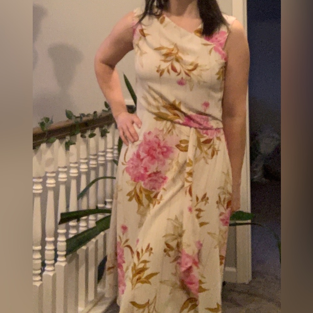 NWOT Donna Ricco floral dress - Picture 6 of 7